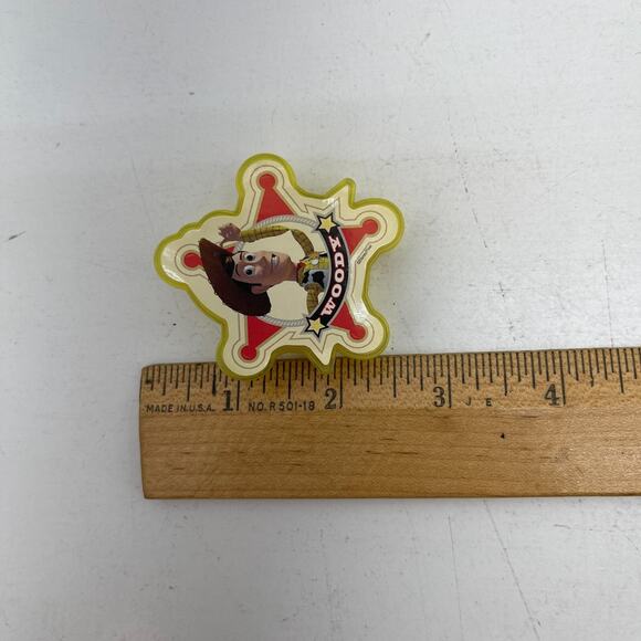 Lot Of 5 Original Disney Toy Story Buzz Woody Sweet Tarts Tube, Fun Straw, Badge - Picture 16 of 16